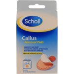 Scholl Callus Removal Pads polštářky na odstranění tvrdé kůže 4 ks – Sleviste.cz