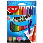 MAPED Trojhranné plastové pastelky Color'Peps PlastiClean 12ks – Zbozi.Blesk.cz