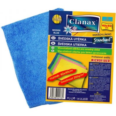Clanax Standard švédská utěrka 40 x 40 cm 205 g 1 ks – Zboží Mobilmania