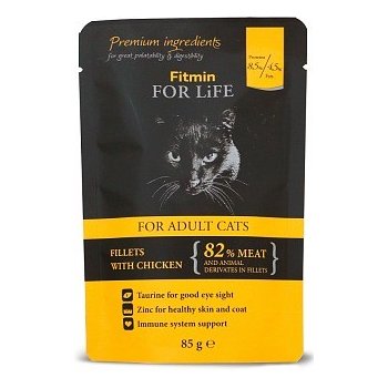 Fitmin For Life Cat Adult Chicken 28 x 85 g