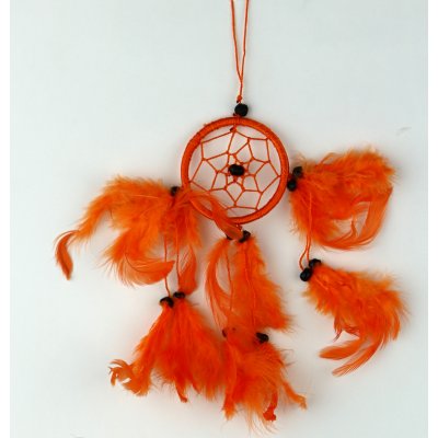 ROOK TEX Lapač snů malý oranžový 6 cm – Zboží Dáma