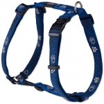 Rogz Postroj Fancy Dress Navy Paw – Zboží Mobilmania