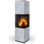 Romotop Rohový s děleným sklem HARMONY R HA Kámen pravý – Zboží Dáma