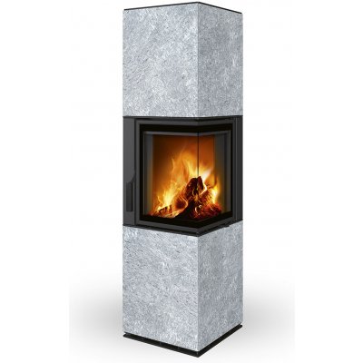 Romotop Rohový s děleným sklem HARMONY R HA Kámen pravý – Zboží Dáma