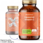 BrainMax Liposomal Vitamin C UPGRADE, Lipozomální Vitamín C, 500 mg, 60 rostlinných kapslí – Zboží Dáma