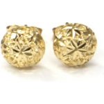 Pattic náušnice ze žlutého zlata ARP310704Y – Zboží Dáma