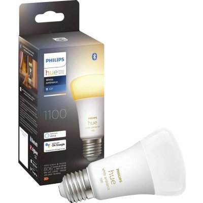Philips Chytrá žárovka Hue Bluetooth, 8W, E27, White Ambiance – Zboží Mobilmania