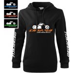 Moto mikina dámská CHOPPER MOTORCYCLE modrá – Zbozi.Blesk.cz