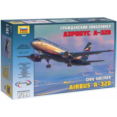Zvezda Model Kit Airbus A 320 7003 1:144