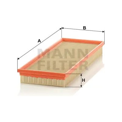 MANN FILTER Vzduchový filtr C 40 107 – Hledejceny.cz
