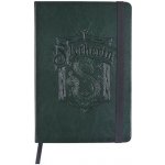 CurePink Poznámkový blok Harry Potter Slytherin Zmijozel A5 14,8 x 21 cm [2700000458] – Zboží Živě