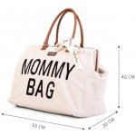 Childhome taška Mommy Bag Teddy Off White – Zbozi.Blesk.cz