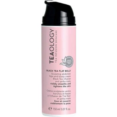 Teaology Body Black Tea Flat Belly Cream zeštíhlující krém 150 ml – Zbozi.Blesk.cz