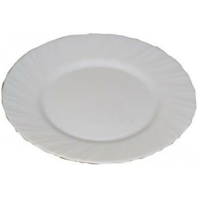 Talíř mělký skleněný EBRO 25,5cm BÍ – Zboží Dáma