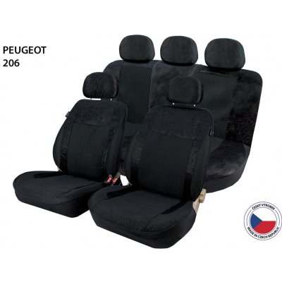Autopotah Cappa Perfetto AL Peugeot 206 černá | Zboží Auto