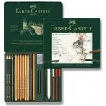Faber-Castell 112976 Pitt Monochrome sada uměleckých výtvarných potřeb 21 ks – Hledejceny.cz