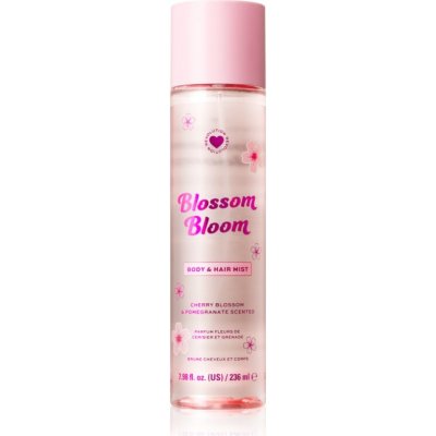 I Heart Revolution Blossom Bloom parfémovaný sprej na tělo a vlasy pro ženy odstín Cherry Blossom & Pomegranate 236 ml – Sleviste.cz