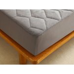 Xpose Prošívaný chránič matrace Exclusive šedý 80x160 – Hledejceny.cz