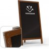 Tabule Allboards PKSIN63WR Reklamní voděodolné áčko s křídovou tabulí 78 x 44 cm