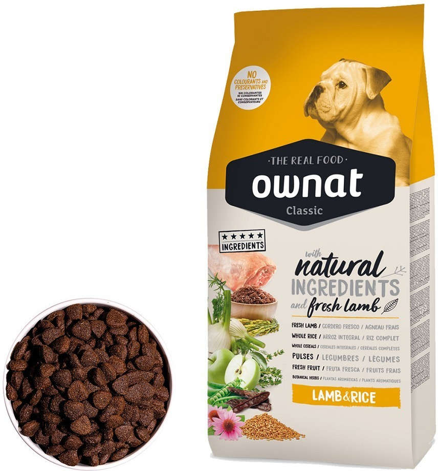 OWNAT Classic Lamb & Rice 12 kg