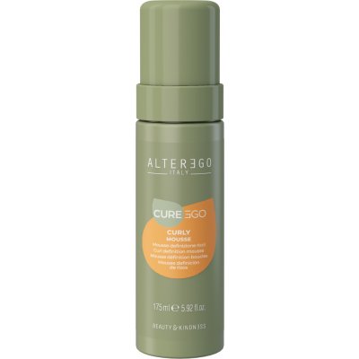 AlterEgo Italy Bezoplachová pěna pro kudrnaté nebo vlnité vlasy Curego curly 175 ml – Hledejceny.cz