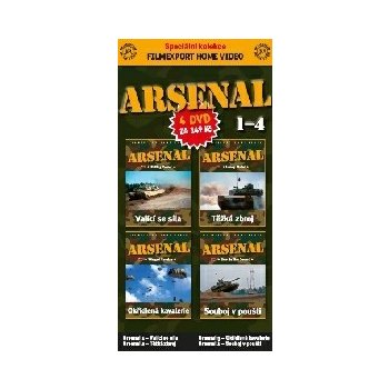 Arsenal 1 - 4, 4 pošetka DVD