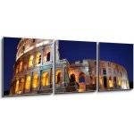 Obraz 3D třídílný - 150 x 50 cm - Colosseum Koloseum – Zbozi.Blesk.cz