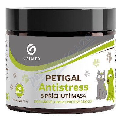 PETIGAL Antistress s příchutí masa 100 tbl – Hledejceny.cz