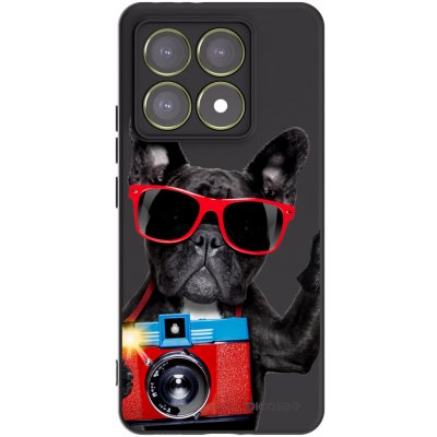 Picasee silikonový černý obal pro Xiaomi 14T - Francouzský Buldoček – Zboží Živě