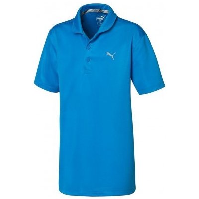 Puma dětské golfové triko Essential Pounce Světle modrá – Zboží Mobilmania