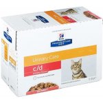 Hill's Prescription Diet c/d Stress urinary care losos 12 x 85 g – Sleviste.cz