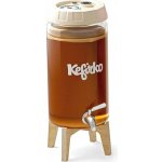 Kefirko Kombucha fermenter se stojánkem a výčepem 4 l Béžová – Hledejceny.cz