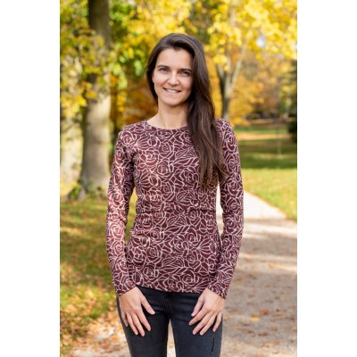 Jsem máma kojicí tričko 100% merino růže – Hledejceny.cz