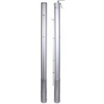 Merco tenisové sloupky Round 83, kruhový profil 83 mm – Zboží Dáma