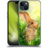 Pouzdro a kryt na mobilní telefon Apple Pouzdro Head Case Apple iPhone 15 Plus DIVOČINA – KRÁLÍČEK