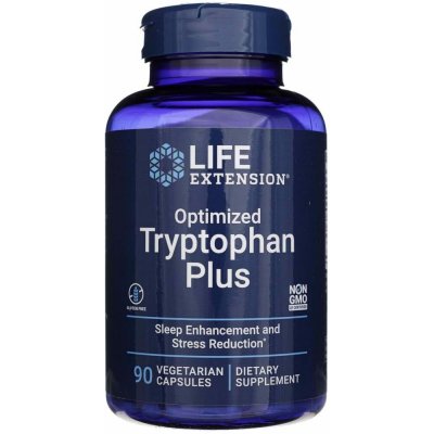 Life Extension Optimized Tryptophan Plus 90 vegetariánská kapsle – Hledejceny.cz