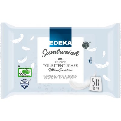 Edeka Vlhčený Sensitiv Ultra Sensitive 50 ks – Sleviste.cz
