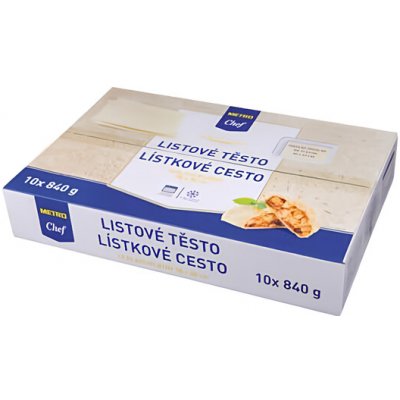 Metro Chef Těsto listové 58x38cm, 10x840g 8.4kg – Zboží Dáma
