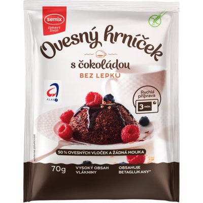 Semi x Ovesný hrníček s čokoládou bez lepku 70 g