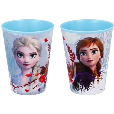 STOR Plastový kelímek Frozen hrnek Frozen Blue Forest 260 ml – Zboží Mobilmania