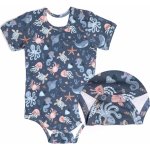 ESITO Rostoucí bodyčko pro miminka Mořský svět šedá – Hledejceny.cz