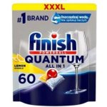 Finish Quantum All in 1 kapsle do myčky nádobí Lemon Sparkle 60 ks 624g – Zboží Dáma