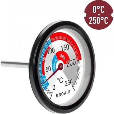 Teploměr do udírny a BBQ 102200 – Hledejceny.cz