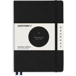 Leuchtturm1917 Tečkovaný zápisník Bauhaus Edition Medium A5 Black – Zboží Živě