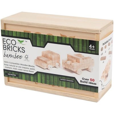 Once-kids Eco-bricks 145 kostek bambus