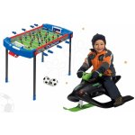 Smoby set fotbalový stůl Challenger a sáňky Wild Spidder s kovovou skluznicí a tlumičem 620200-4 – Zboží Živě