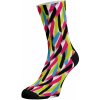 Walkee barevné ponožky Colourdash Růžová