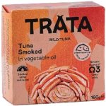Trata Tuňák uzený v rostlinném oleji 160 g – Zboží Dáma