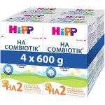 HiPP 2 HA Combiotik 4 x 600 g – Hledejceny.cz