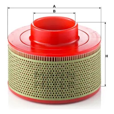 MANN FILTER Vzduchový filtr C 23 174 – Hledejceny.cz